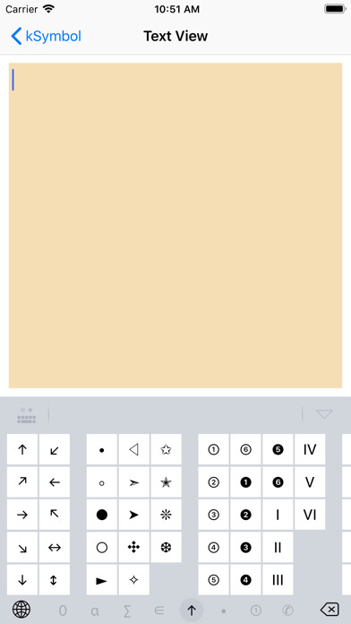 Emulate iPhone app kSymbol - Symbol Keyboard using MyAndroid Emulate iPhone app kSymbol - Symbol Keyboard using MyAndroid