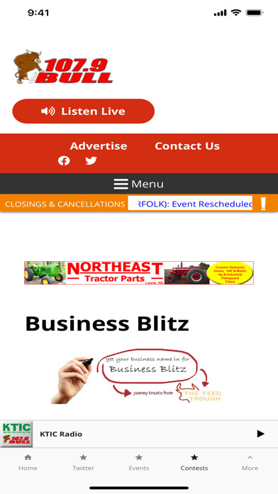 Emulate iPhone app KTICRadio using MyAndroid Emulate iPhone app KTICRadio using MyAndroid