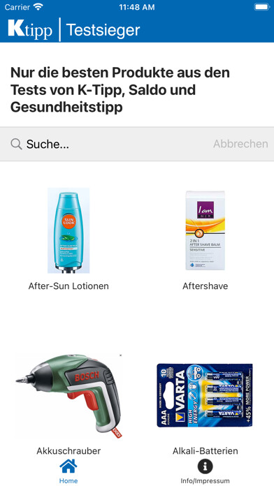 Run android online APK KTipp Testsieger from MyAndroid or emulate KTipp Testsieger using MyAndroid