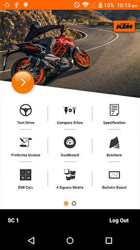 Run android online APK KTM Leadstrax from MyAndroid or emulate KTM Leadstrax using MyAndroid