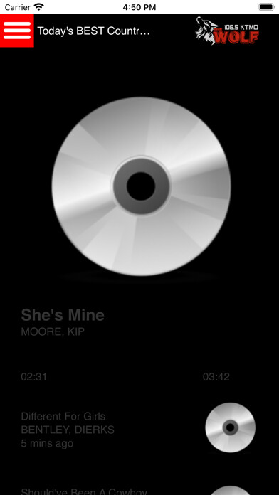 Emulate iPhone app KTMO FM using MyAndroid