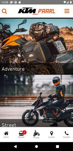 Run android online APK KTM Paarl from MyAndroid or emulate KTM Paarl using MyAndroid