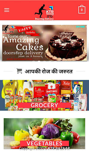 Run android online APK KTR BAZAAR  doorstep delivery just in 3 hours from MyAndroid or emulate KTR BAZAAR  doorstep delivery just in 3 hours using MyAndroid