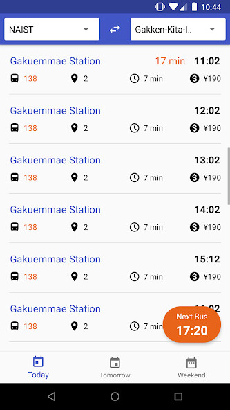 Run android online APK Kōtsū - NAIST Bus Schedule from MyAndroid or emulate Kōtsū - NAIST Bus Schedule using MyAndroid Run android online APK Kōtsū - NAIST Bus Schedule from MyAndroid or emulate Kōtsū - NAIST Bus Schedule using MyAndroid