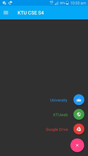 Run android online APK KTU CSE S4 from MyAndroid or emulate KTU CSE S4 using MyAndroid