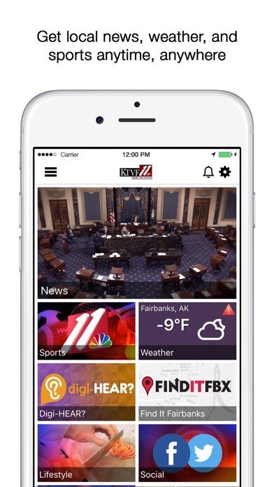 Emulate iPhone app KTVF11 Mobile using MyAndroid Emulate iPhone app KTVF11 Mobile using MyAndroid
