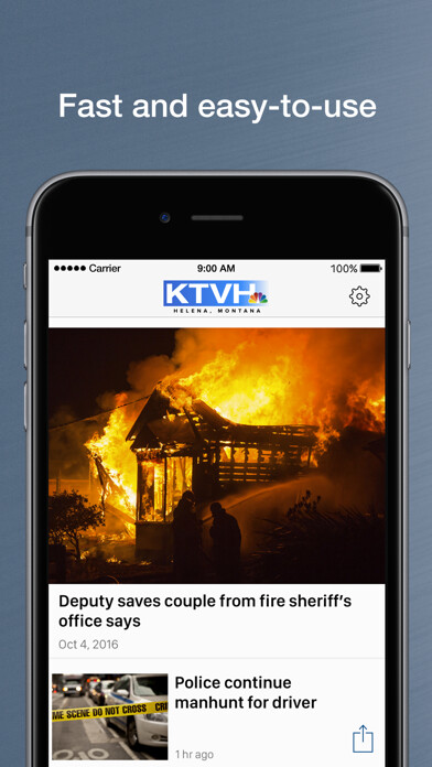 Emulate iPhone app KTVH using MyAndroid Emulate iPhone app KTVH using MyAndroid
