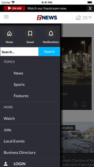 Emulate iPhone app KTVN 2 News using MyAndroid Emulate iPhone app KTVN 2 News using MyAndroid