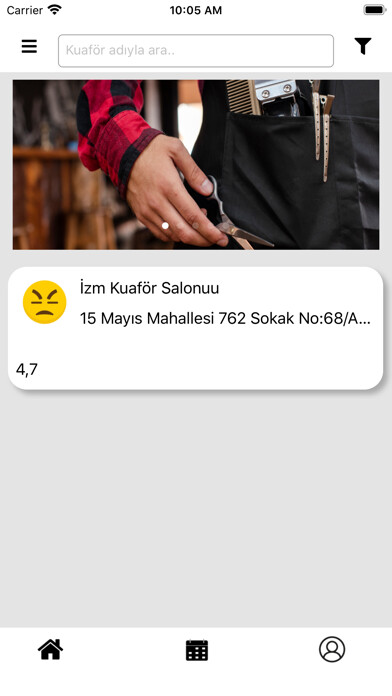 Emulate iPhone app Kuaförüm Kolay : Kolay Randevu using MyAndroid Emulate iPhone app Kuaförüm Kolay : Kolay Randevu using MyAndroid