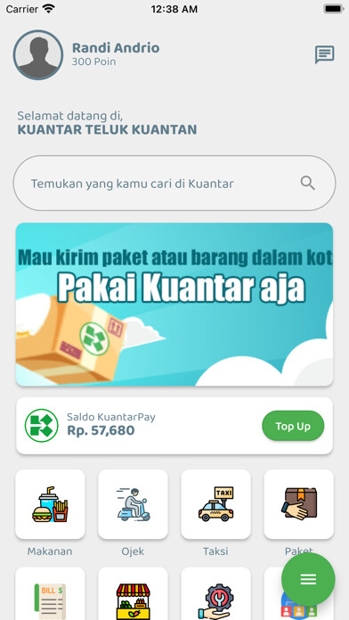 Emulate iPhone app Kuantar Transportasi Indonesia using MyAndroid Emulate iPhone app Kuantar Transportasi Indonesia using MyAndroid
