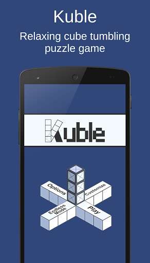 Run android online APK Kuble - Relaxing cube tumbling puzzle game from MyAndroid or emulate Kuble - Relaxing cube tumbling puzzle game using MyAndroid