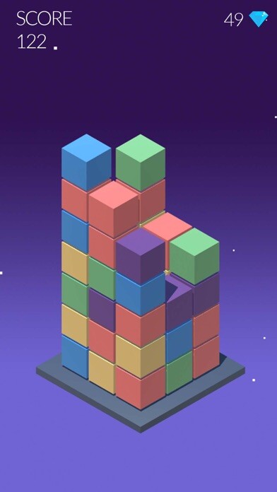 Emulate iPhone app Kuboid - Classic Puzzle Game using MyAndroid