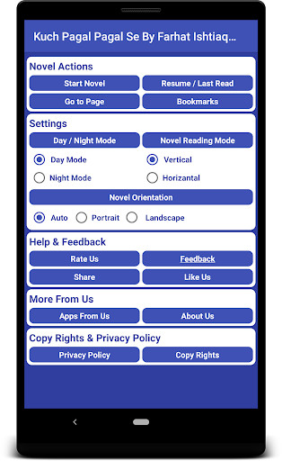 Run android online APK Kuch Pagal Pagal Se By Farhat Ishtiaq Urdu Novel from MyAndroid or emulate Kuch Pagal Pagal Se By Farhat Ishtiaq Urdu Novel using MyAndroid Run android online APK Kuch Pagal Pagal Se By Farhat Ishtiaq Urdu Novel from MyAndroid or emulate Kuch Pagal Pagal Se By Farhat Ishtiaq Urdu Novel using MyAndroid