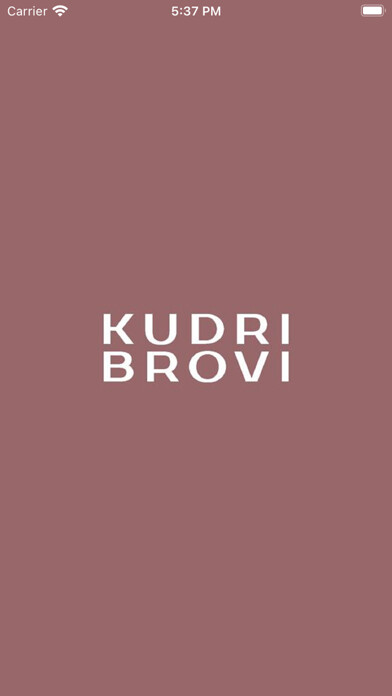 Emulate iPhone app KUDRI BROVI Beauty Studio using MyAndroid Emulate iPhone app KUDRI BROVI Beauty Studio using MyAndroid