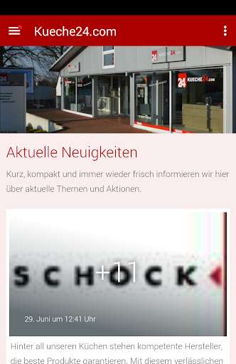 Run android online APK Kueche24.com from MyAndroid or emulate Kueche24.com using MyAndroid