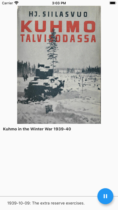 Emulate iPhone app Kuhmo in the Winter War using MyAndroid