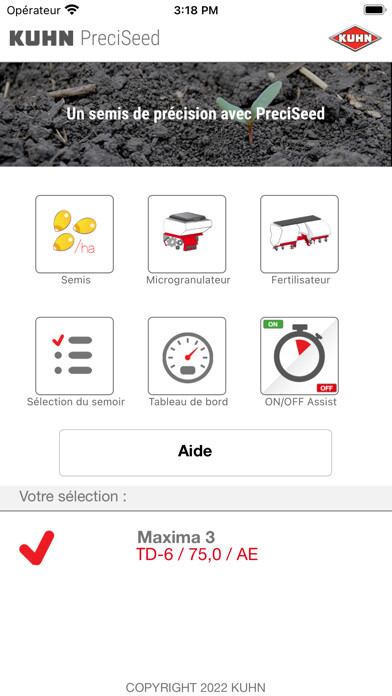 Emulate iPhone app KUHN PreciSeed using MyAndroid Emulate iPhone app KUHN PreciSeed using MyAndroid