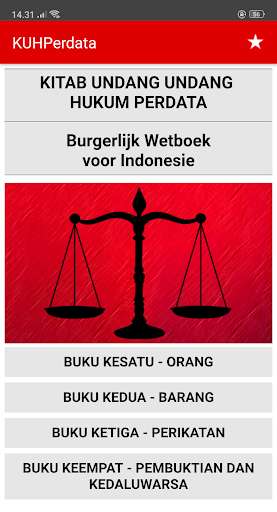 Run android online APK KUHPerdata Lengkap Offline from MyAndroid or emulate KUHPerdata Lengkap Offline using MyAndroid