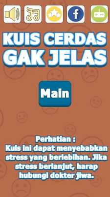 Emulate Android APK Kuis Cerdas Gak Jelas