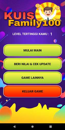Emulate Android APK kuis family 100 indonesia