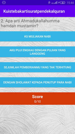 Run android online APK Kuis Shalawat from MyAndroid or emulate Kuis Shalawat using MyAndroid
