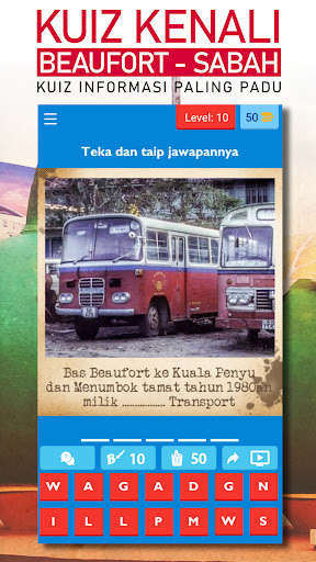 Run android online APK Kuiz Kenali Beaufort Sabah from MyAndroid or emulate Kuiz Kenali Beaufort Sabah using MyAndroid