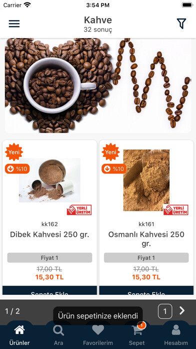 Emulate iPhone app Kuka Kuruyemiş & Kahve using MyAndroid Emulate iPhone app Kuka Kuruyemiş & Kahve using MyAndroid