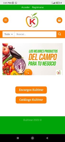 Run android online APK Kultivar: Corabastos from MyAndroid or emulate Kultivar: Corabastos using MyAndroid