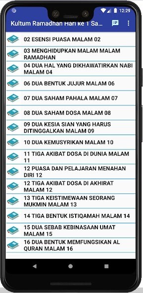 Run android online APK Kultum Hari ke 1 Sampai 30 from MyAndroid or emulate Kultum Hari ke 1 Sampai 30 using MyAndroid