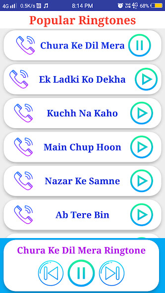 Run android online APK Kumar Sanu All Ringtones from MyAndroid or emulate Kumar Sanu All Ringtones using MyAndroid
