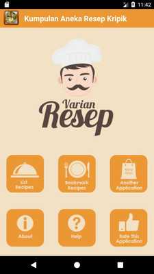 Emulate Android APK Kumpulan Aneka Resep Kripik