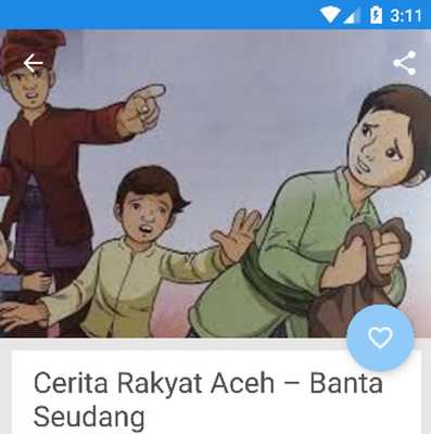 Emulate Android APK Kumpulan Cerita Rakyat Aceh