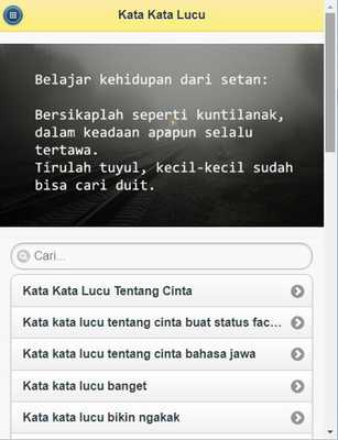 Emulate Android APK Kumpulan Kata Lucu Bikin Ketawa Emulate Android APK Kumpulan Kata Lucu Bikin Ketawa