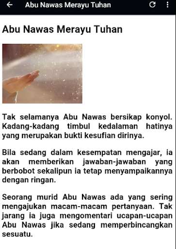 Emulate Android APK Kumpulan Kisah Abu Nawas