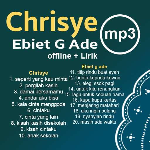 Run android online APK Kumpulan Lagu Chrisye dan Ebiet G Ade offline from MyAndroid or emulate Kumpulan Lagu Chrisye dan Ebiet G Ade offline using MyAndroid
