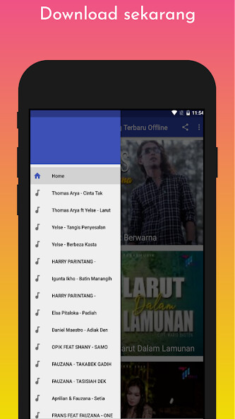 Emulate Android APK Kumpulan Lagu Minang Offline