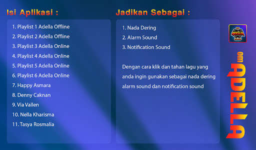 Run android online APK Kumpulan Lagu Om Adella Lengkap from MyAndroid or emulate Kumpulan Lagu Om Adella Lengkap using MyAndroid
