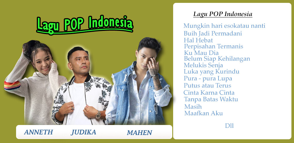 Run android online APK Kumpulan Lagu Pop Offline from MyAndroid or emulate Kumpulan Lagu Pop Offline using MyAndroid