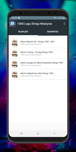 Run android online APK Kumpulan Lagu Stings Malaysia Offline Full Album from MyAndroid or emulate Kumpulan Lagu Stings Malaysia Offline Full Album using MyAndroid