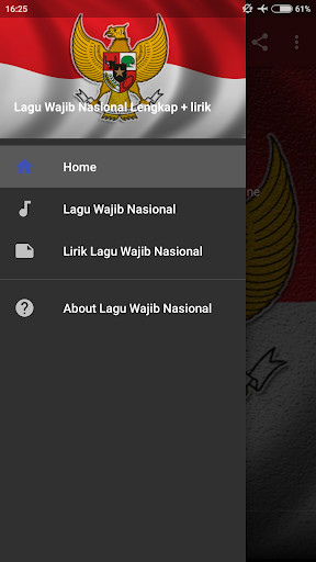 Run android online APK Kumpulan Lagu Wajib Nasional Lengkap Lirik from MyAndroid or emulate Kumpulan Lagu Wajib Nasional Lengkap Lirik using MyAndroid