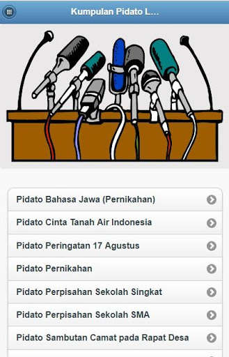Run android online APK Kumpulan Pidato Lengkap from MyAndroid or emulate Kumpulan Pidato Lengkap using MyAndroid Run android online APK Kumpulan Pidato Lengkap from MyAndroid or emulate Kumpulan Pidato Lengkap using MyAndroid