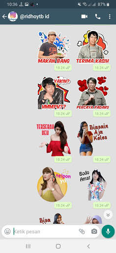 Run android online APK Kumpulan Stiker WA Keren Lucu WAStickerApps from MyAndroid or emulate Kumpulan Stiker WA Keren Lucu WAStickerApps using MyAndroid