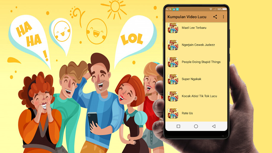 Emulate Android APK Kumpulan Video Lucu