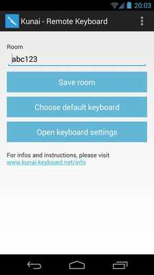 Emulate Android APK Kunai - Remote Keyboard Emulate Android APK Kunai - Remote Keyboard