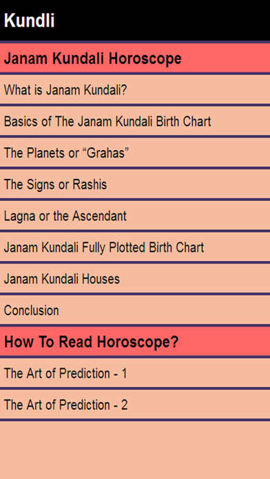Emulate iPhone app kundli guide using MyAndroid Emulate iPhone app kundli guide using MyAndroid