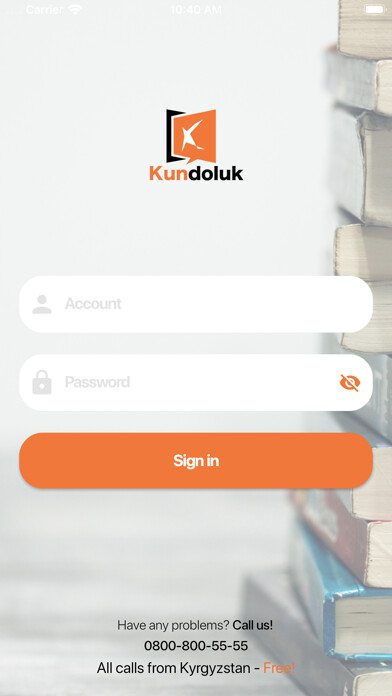 Emulate iPhone app Kundoluk using MyAndroid
