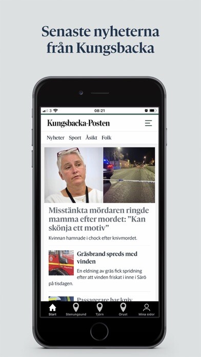 Emulate iPhone app Kungsbacka-Posten using MyAndroid Emulate iPhone app Kungsbacka-Posten using MyAndroid