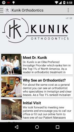 Run android online APK Kunik Orthodontics from MyAndroid or emulate Kunik Orthodontics using MyAndroid Run android online APK Kunik Orthodontics from MyAndroid or emulate Kunik Orthodontics using MyAndroid