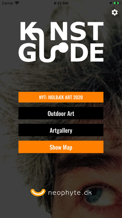 Emulate iPhone app KunstGuide using MyAndroid