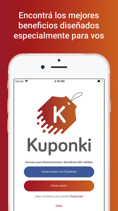 Emulate iPhone app Kuponki using MyAndroid